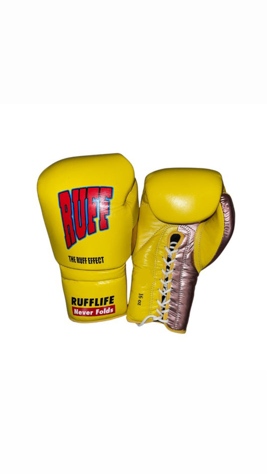 RUFF Lace Up Training Gloves 
(VOLT 16oz)