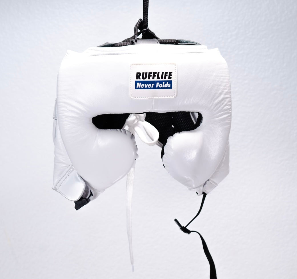 NEVER FOLD OPEN HEADGEAR (White Medium)