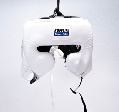 NEVER FOLD OPEN HEADGEAR (White Medium)